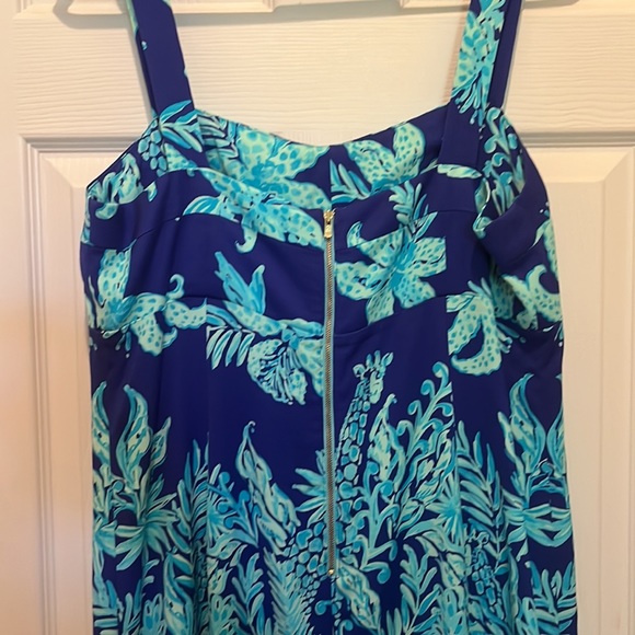 NWT Lilly Pulitzer Annalee Stretch Dress in Jungle Path - Picture 6 of 9